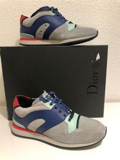 Scarpe da ginnastica Dior in Pelle Marina taglia 37.5 EU 